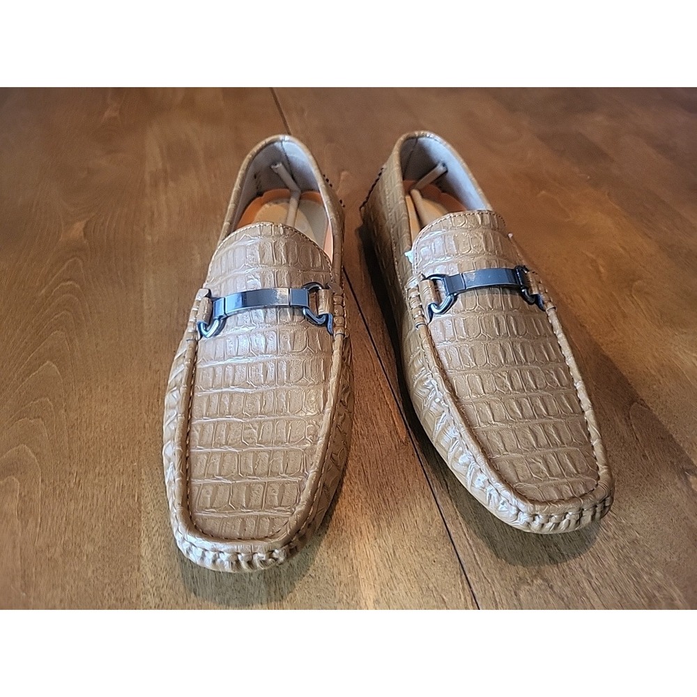 Jousen Milan Brown Loafer Shoes Size 10